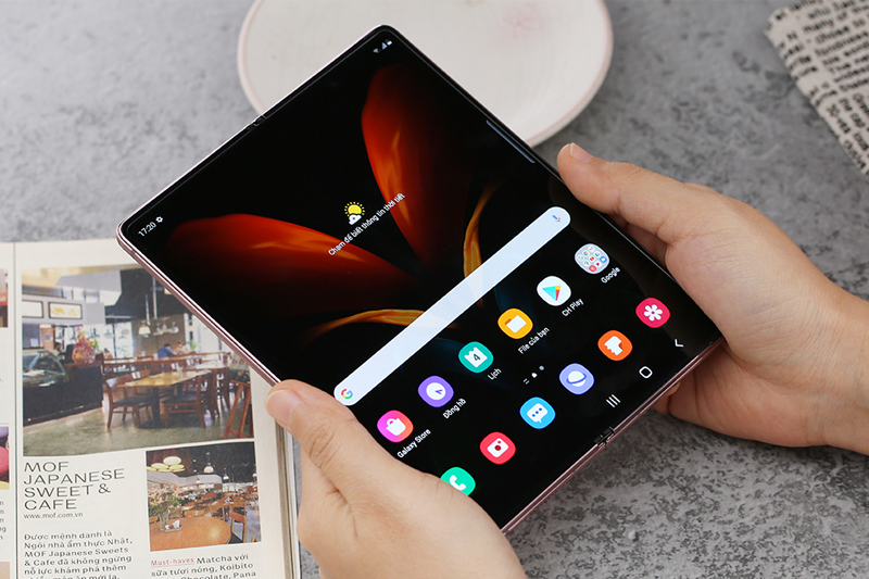 Độ phân giải trên Samsung Galaxy Z Fold 2 